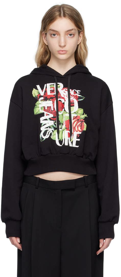 versace jeans couture hoodie black|versace jeans couture outlet usa.